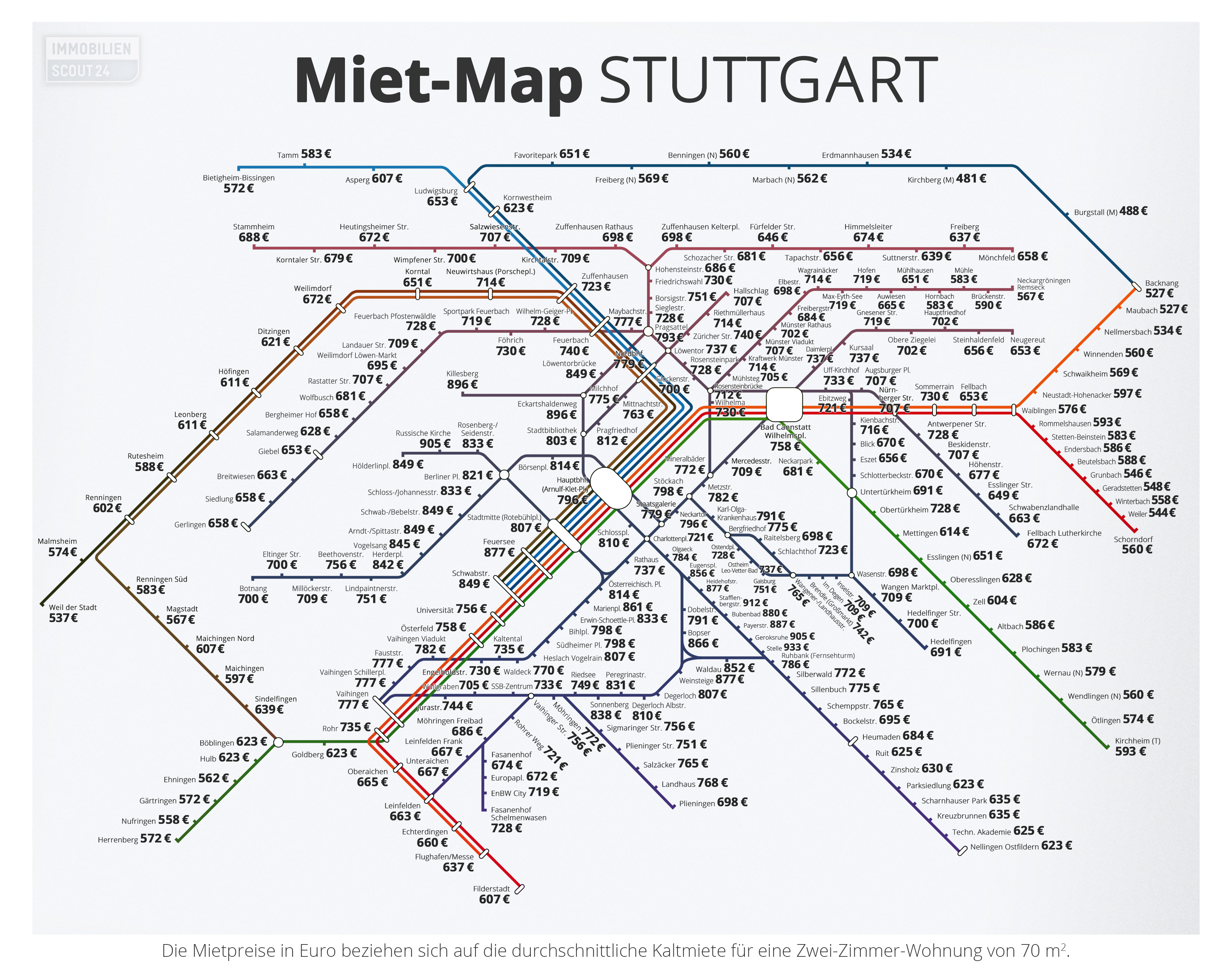 Miet-Map Stuttgart