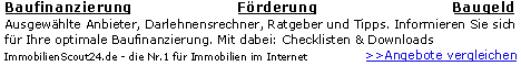 Wohnungen Huser Ferienwohnungen Baufinanzierung