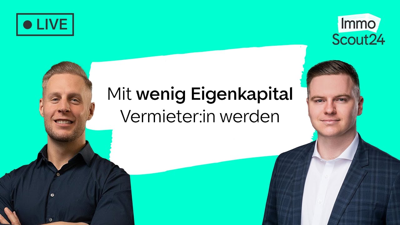 Mit wenig Eigenkapital Vermieter:in werden