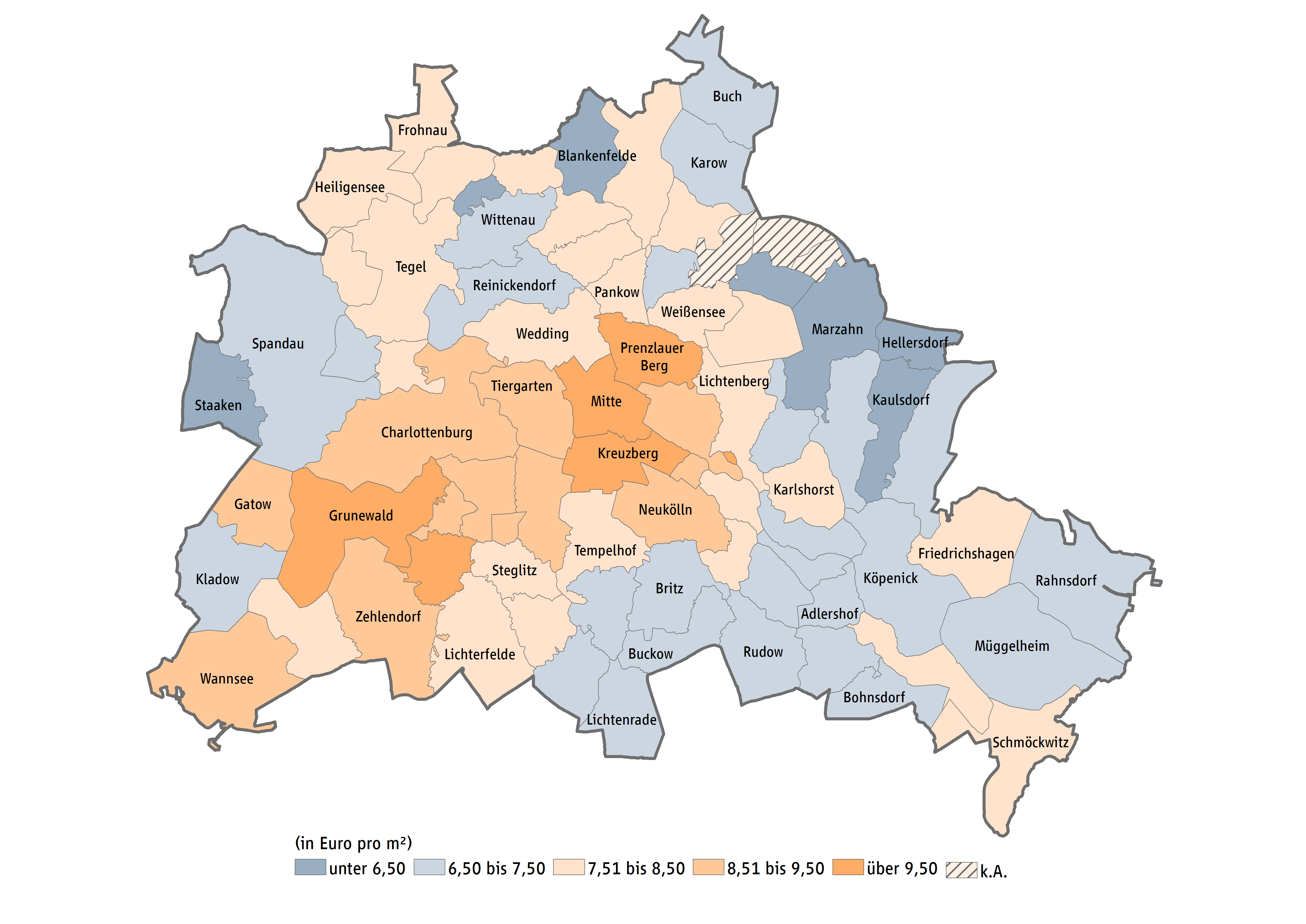 Erschwinglichkeitsindex 2019 Karte - Vdpresearch / Erschwinglichkeitsindex von immobilien scout 24: