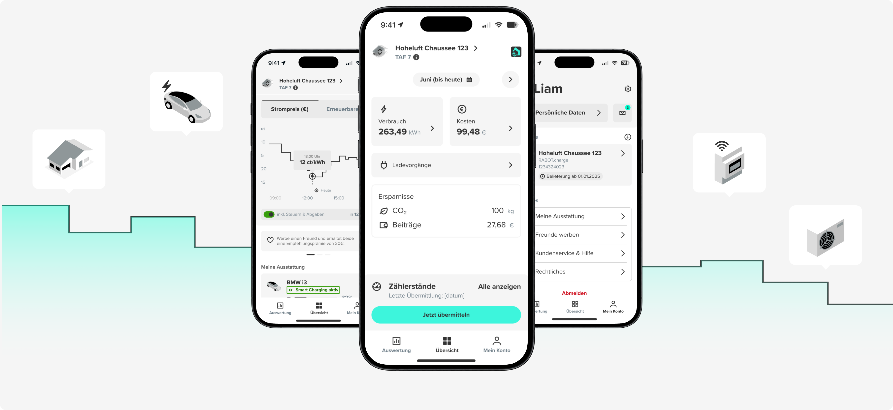 KlarWatt App zeigt aktuelle Strompreise in Echtzeit