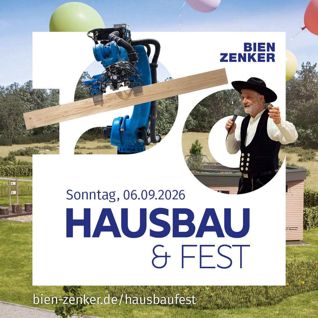Einladung zum Bauhaus-Fest von Bien Zenker