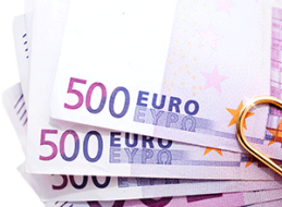Mehrere Fünhundert-Euro-Scheine