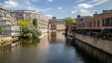 Neighbourhood Plagwitz in Leipzig