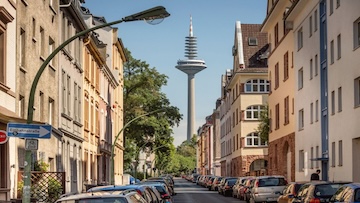Neighbourhood Nordend in Frankfurt