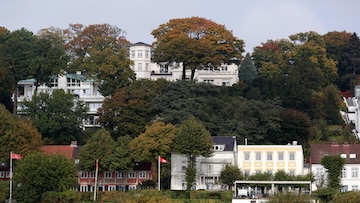 Neighbourhood Blankenese in Hamburg