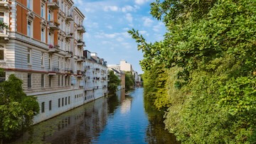 Neighbourhood Eppendorf in Hamburg