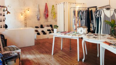 Innenansicht Bekleidungsgeschäft