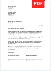 Vermieterbescheinigung PDF