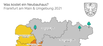 Frankfurt am Main: Neubau-Kauf-Map Häuser 2021