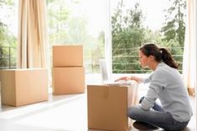 Umzug - Lagercontainer