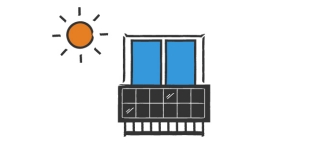 Balkonkraftwerke dürfen mit Schuko-Stecker betrieben werden