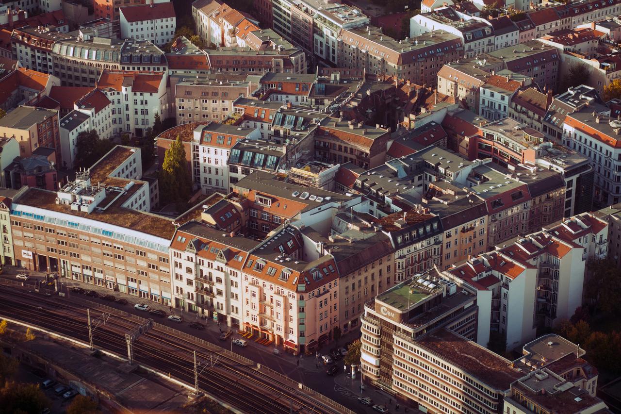 Berliner Immobilien aus Vogelperspektive