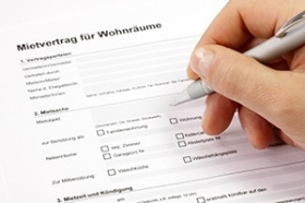 Mietvertrag ausfüllen