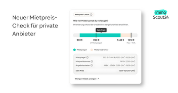 Mietpreis-Check von ImmoScout24