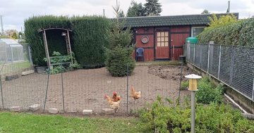 Foto eines Hauses mit Hühnerstall in Nordrhein-Westfalen