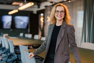 Foto der ImmoScout24 Geschäftsführerin Dr. Gesa Crockford